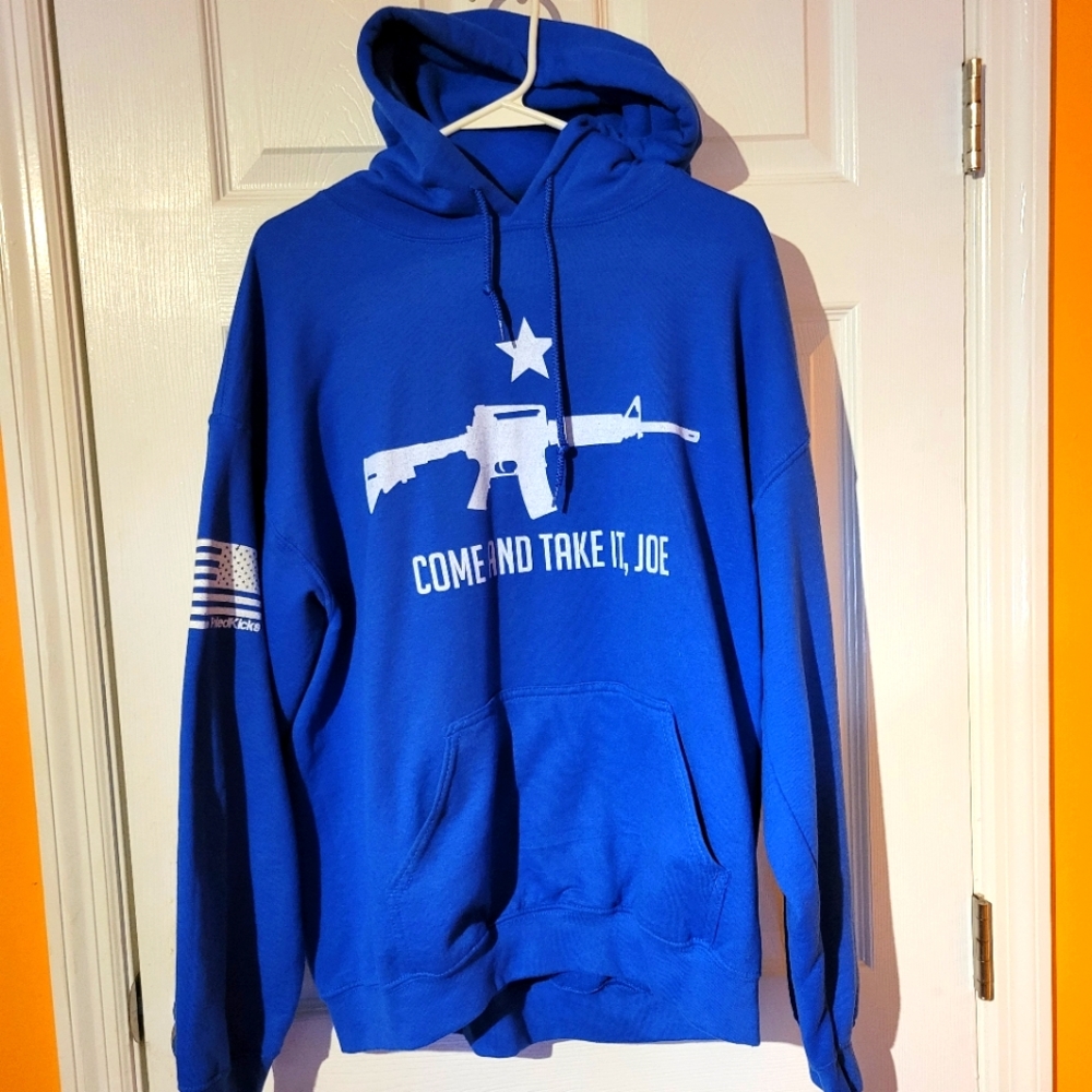 Gildan Printedkicks 2A hoodie large euc!